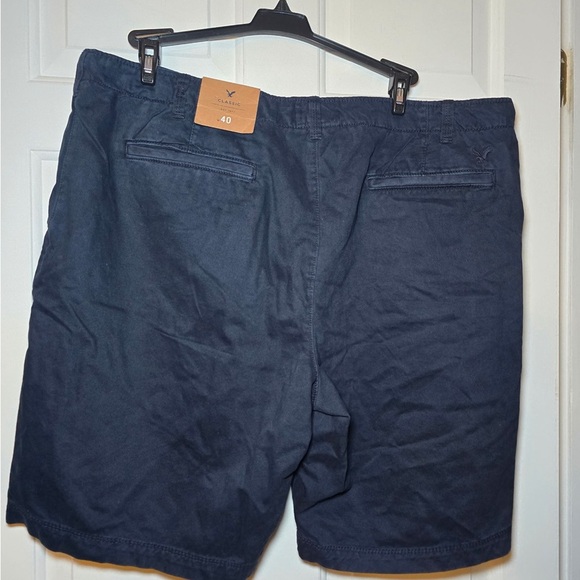 American Eagle Men’s Classic At The Knee Navy Short NWT Size 40 - Picture 5 of 8